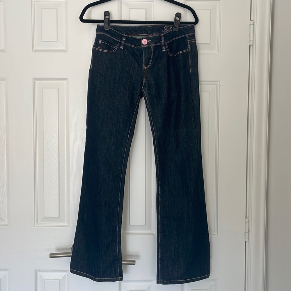 J Four dark wide jeans low cut